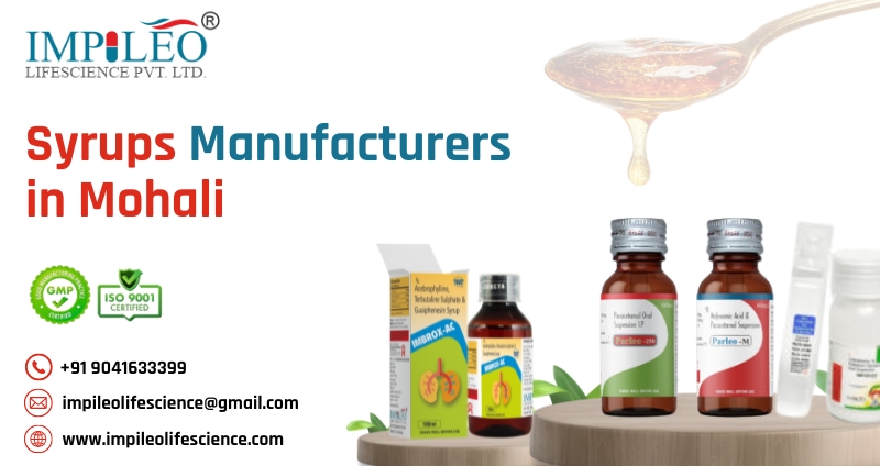 Syrups Manufacturers in Mohali