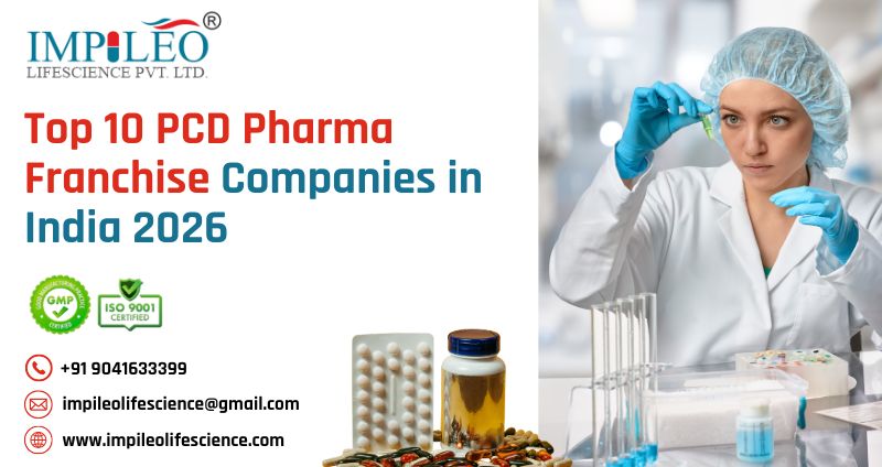 Top 10 PCD Pharma Franchise Companies in India 2026